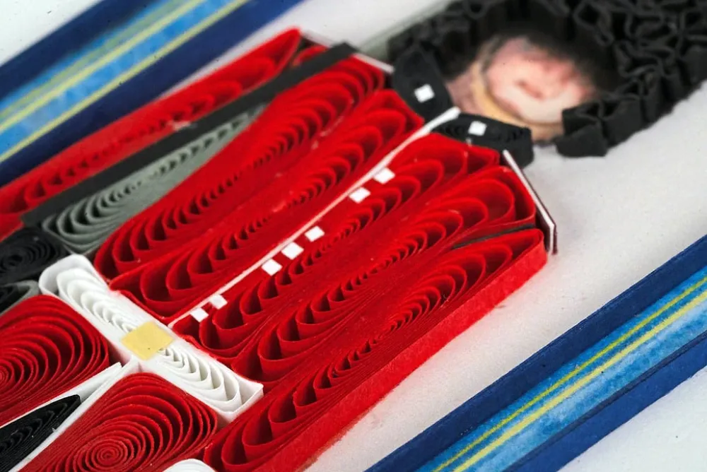 Greeting Cards|Royal Guard Quilled Greeting Card