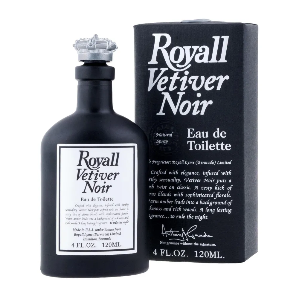 Royall Lyme of Bermuda Men's Fragrance|Royall Vetiver Noir Eu de Toilette