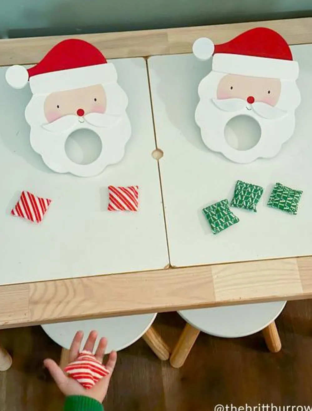 Toys|Santa Bag Toss Game