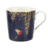 Sara Miller London Assorted Mugs|Sara Miller Chelsea Collection Navy Birds Mug