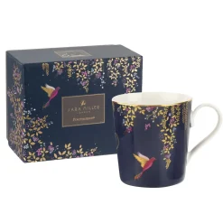 Sara Miller London Assorted Mugs|Sara Miller Chelsea Collection Navy Birds Mug