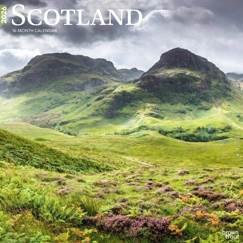 Calendars|Scotland 2026 Square Wall Calendar