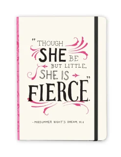 Journals & Other Stationery|She is Fierce Shakespeare Notebook