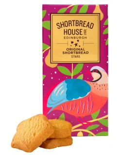 Shortbread House of Edinburgh Biscuits|Original Shortbread Partridge Stars
