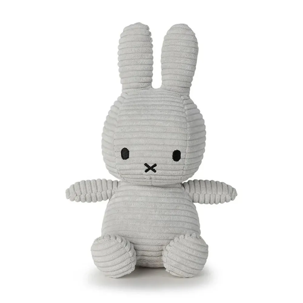 Soft Toys|Toys|Soft Grey Corduroy 9" Sitting Miffy