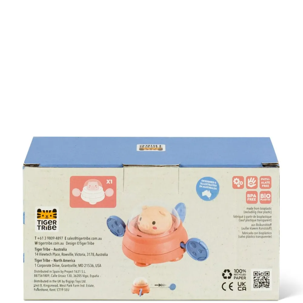 Toys|Space Piggy Bath Paddle Ship
