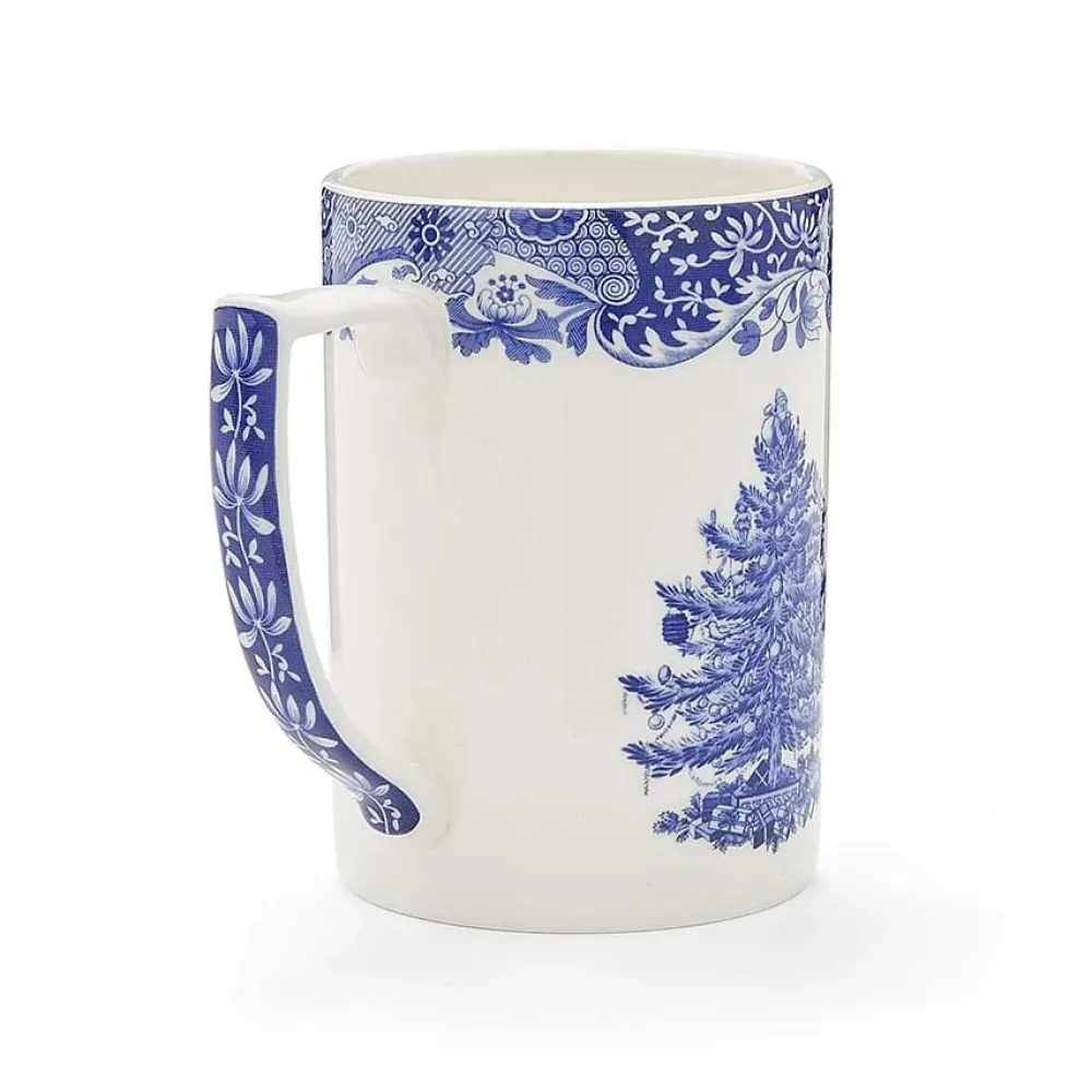 Spode Assorted Mugs|Blue Italian Christmas Tree Mug