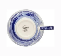 Spode Teacups & Saucers|Assorted Mugs|Blue Italian Jumbo Breakfast Cup & Saucer