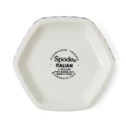 Spode Vases|Blue Italian Steccato Mini Vase