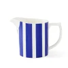 Spode Creamers & Sugar Bowls|Blue Italian Steccato Milk Jug 10oz