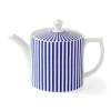 Spode Teapots|Blue Italian Steccato Teapot