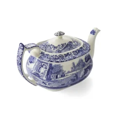 Spode Teapots|Blue Italian Teapot