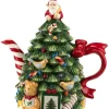 Spode Teapots|Christmas Tree Figural Teapot (250th Anniversary)