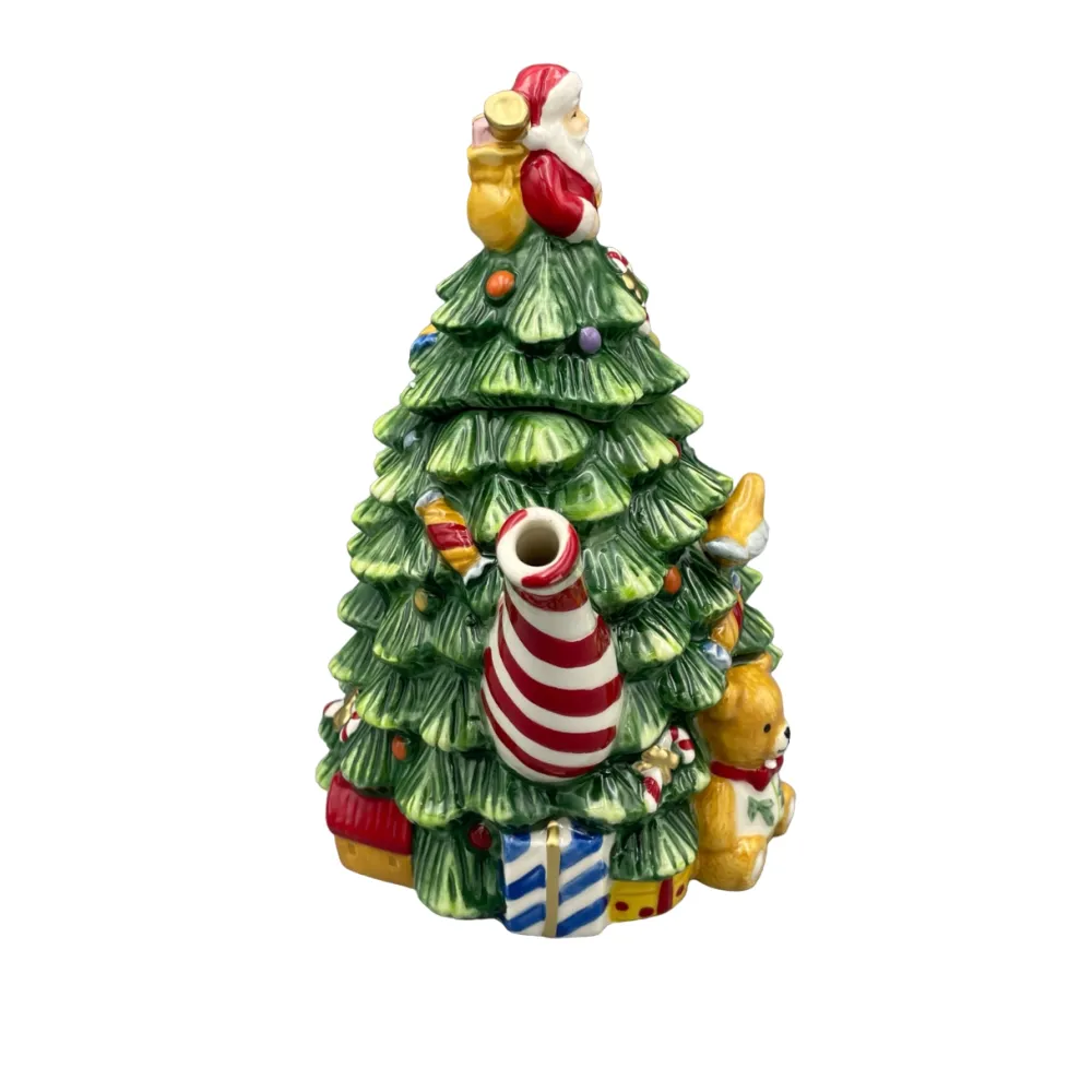 Spode Teapots|Christmas Tree Figural Teapot (250th Anniversary)