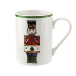 Spode Trays|Christmas Tree Nutcracker Mugs & Tray Set
