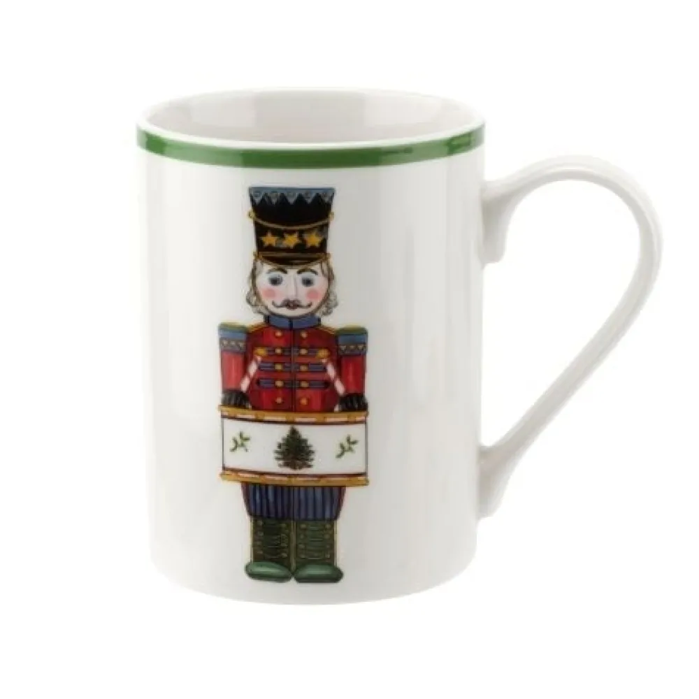 Spode Trays|Christmas Tree Nutcracker Mugs & Tray Set