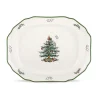 Spode Serving Plates|Christmas Tree Sculpted Platter