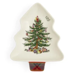 Spode Kitchen Tools|Christmas Tree Tartan Spoon Rest