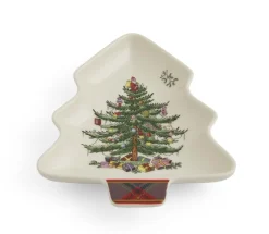 Spode Kitchen Tools|Christmas Tree Tartan Spoon Rest