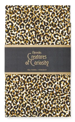 Spode Tea Towels|Creatures of Curiosity Leopard Tea Towel