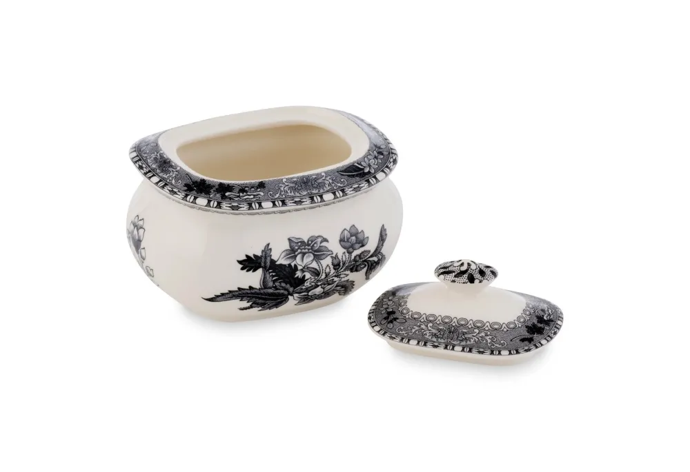 Spode Creamers & Sugar Bowls|Heritage Covered Sugar Bowl (Camilla)