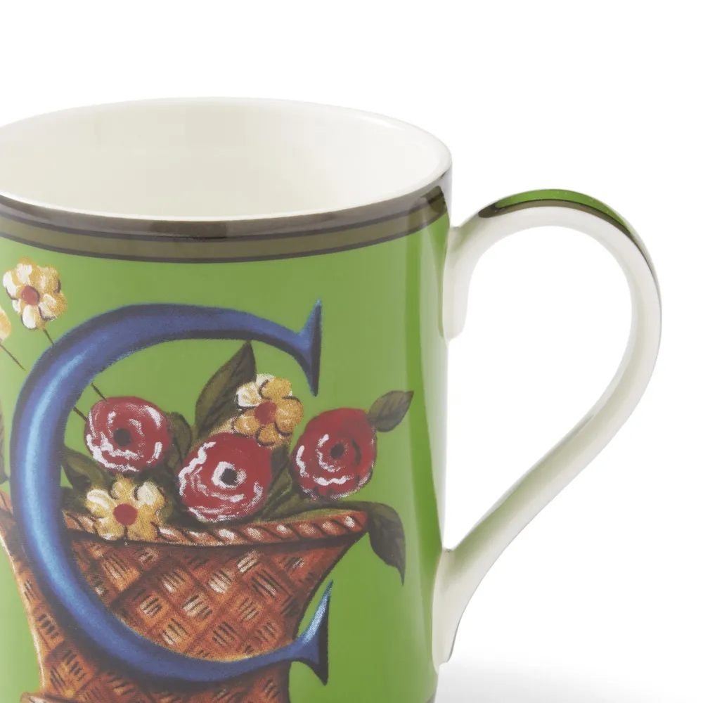 Spode Assorted Mugs|Kit Kemp Alphabet Mug C