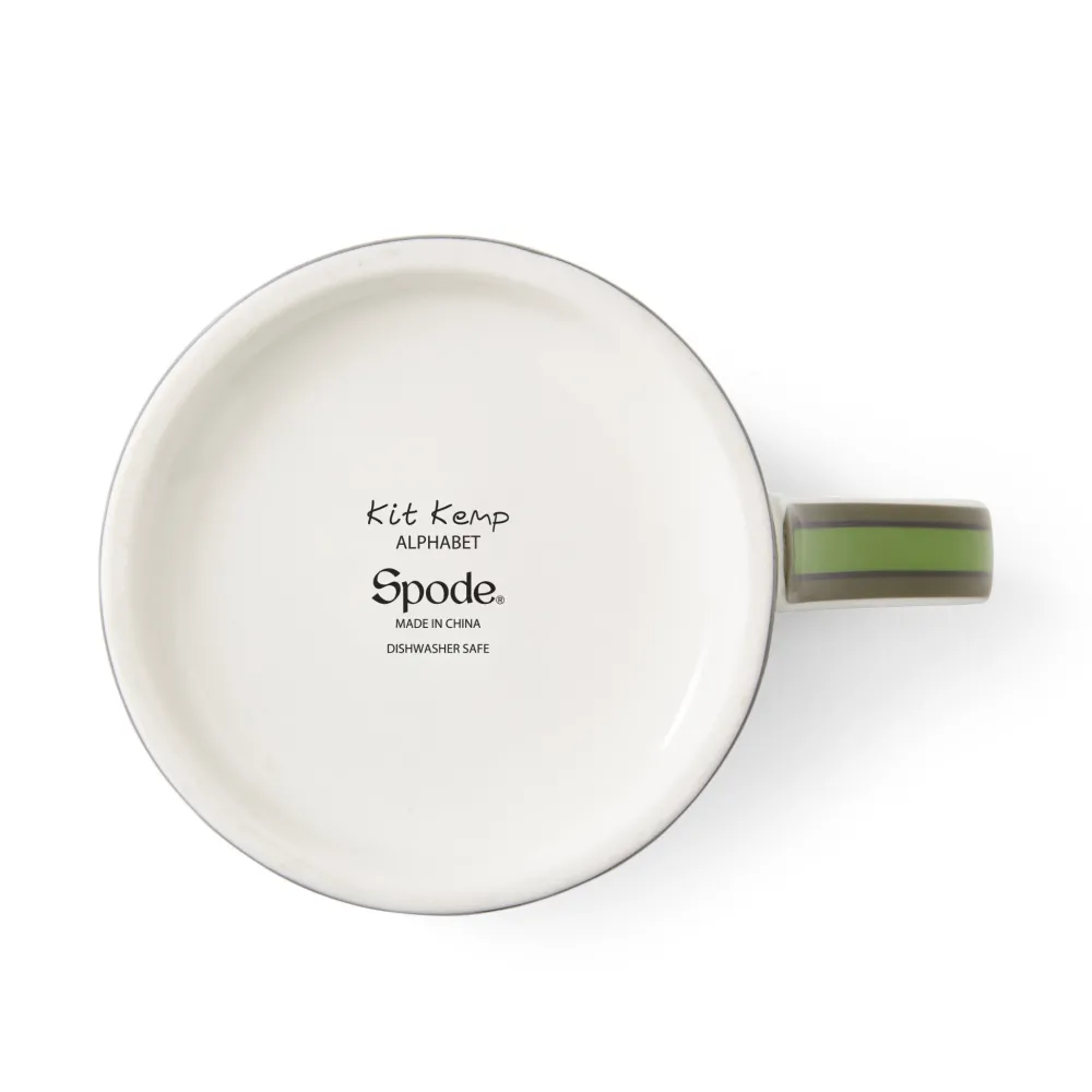 Spode Assorted Mugs|Kit Kemp Alphabet Mug C