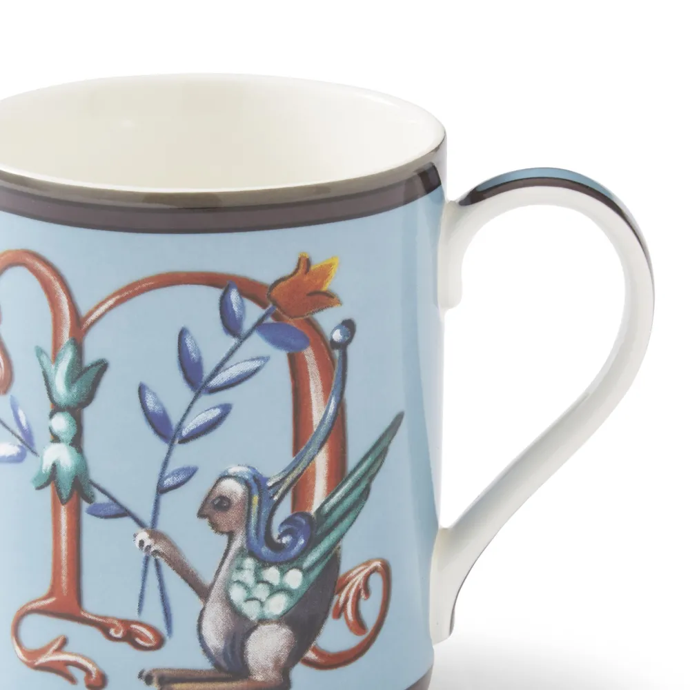 Spode Assorted Mugs|Kit Kemp Alphabet Mug N