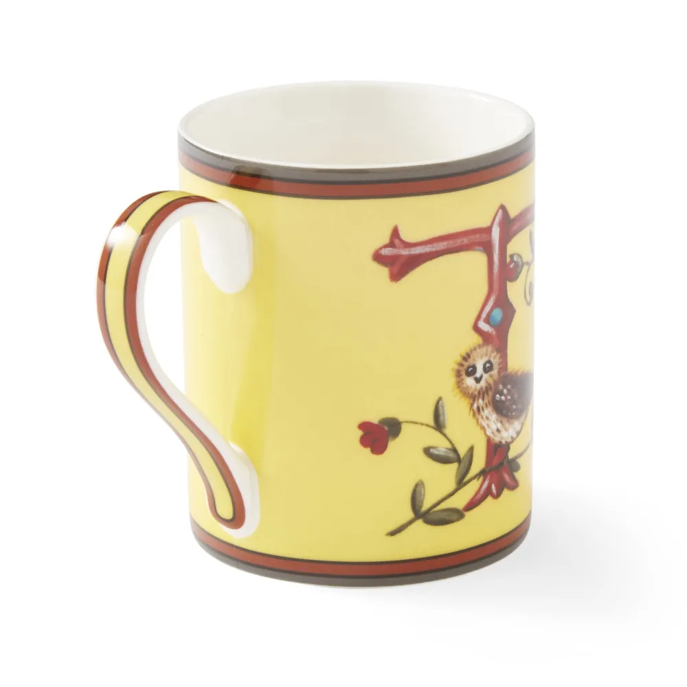 Spode Assorted Mugs|Kit Kemp Alphabet Mug T