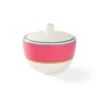 Spode Creamers & Sugar Bowls|Kit Kemp Calypso Pink Covered Sugar Bowl
