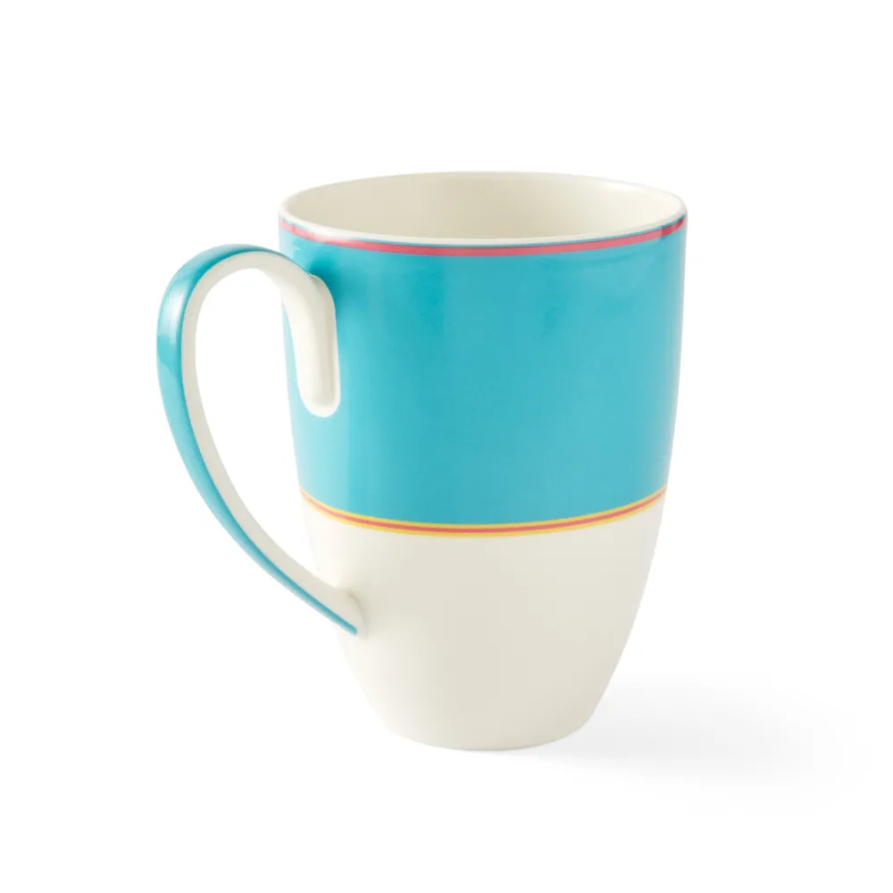 Spode Assorted Mugs|Kit Kemp Calypso Turquoise Mug