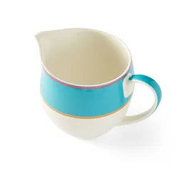 Spode Creamers & Sugar Bowls|Kit Kemp Calypso Turquoise Cream Jug