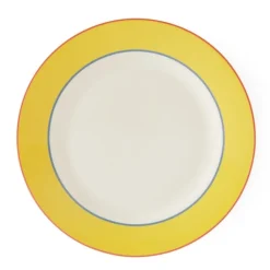 Spode Serving Plates|Kit Kemp Calypso Yellow Charger Serving Plate