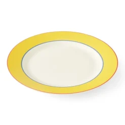 Spode Serving Plates|Kit Kemp Calypso Yellow Charger Serving Plate