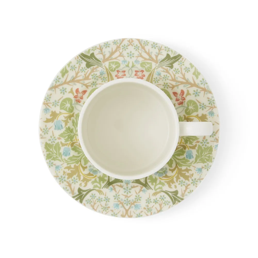 Spode Teacups & Saucers|Morris & Co. Blackthorn Teacup & Saucer