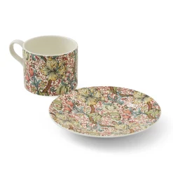 Spode Teacups & Saucers|Morris & Co. Golden Lily Teacup & Saucer