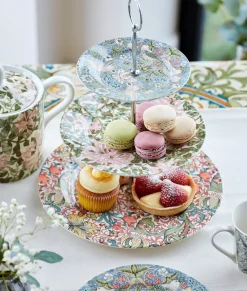 Spode Serving Plates|Morris & Co. 3-Tier Cake Stand