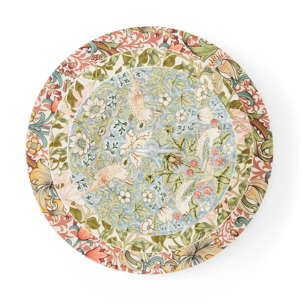 Spode Serving Plates|Morris & Co. 3-Tier Cake Stand