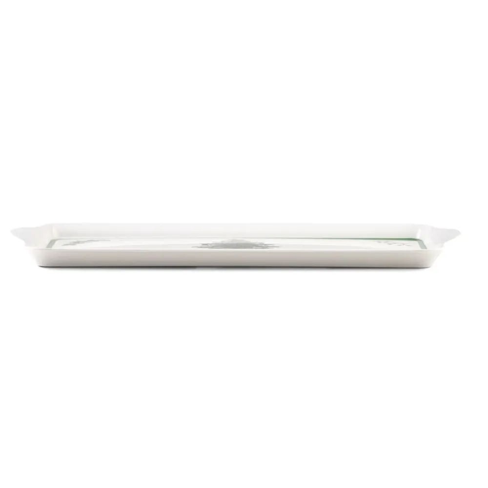 Spode Tea Trays|Christmas Tree Sandwich Tray