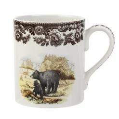 Spode Assorted Mugs|Woodland Mug (Black Bear)