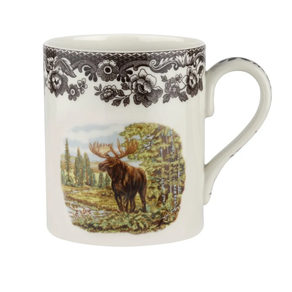 Spode Assorted Mugs|Woodland Mug (Moose)