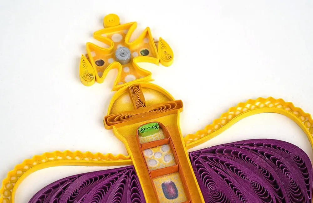 Greeting Cards|St. Edward's Crown Quilled Greeting Card