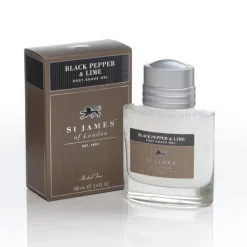 St. James of London Pre-Shave & Post-Shave|Black Pepper & Lime Post-Shave Gel