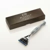 St. James of London Razors|Cheeky B'stard Brushed Metal Safety Razor
