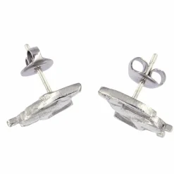 St Justin Earrings|Pewter Gifts & Jewelry|Running Hare Stud Earrings