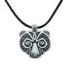 St Justin Necklaces & Pendants|Pewter Gifts & Jewelry|Viking Bear Head Pendant Necklace
