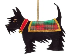 St. Nicolas Souvenirs|St. Nicolas Ornaments|Black Scottie Dog Ornament