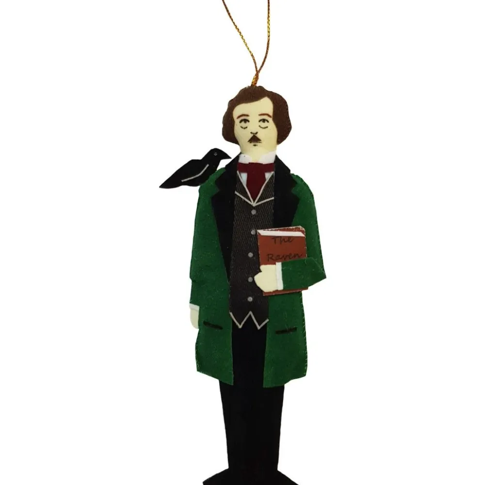 St. Nicolas Cultural Icons|St. Nicolas Ornaments|Edgar Allan Poe Ornament