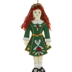 St. Nicolas St. Nicolas Ornaments|Female Irish Dancer Ornament