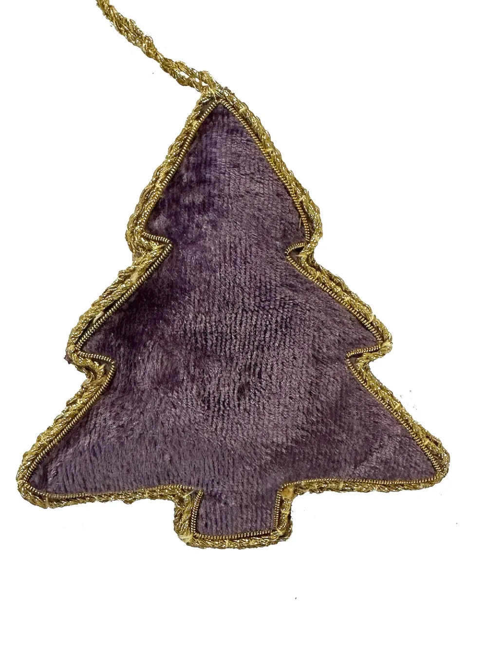 St. Nicolas St. Nicolas Ornaments|Light Purple Velvet Tree Ornament